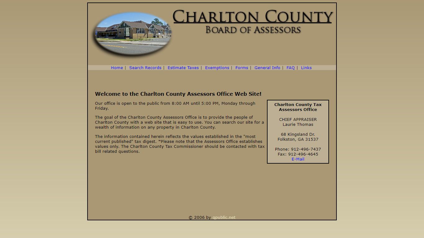 Charlton County Tax Assessor's Office - Schneider Geospatial